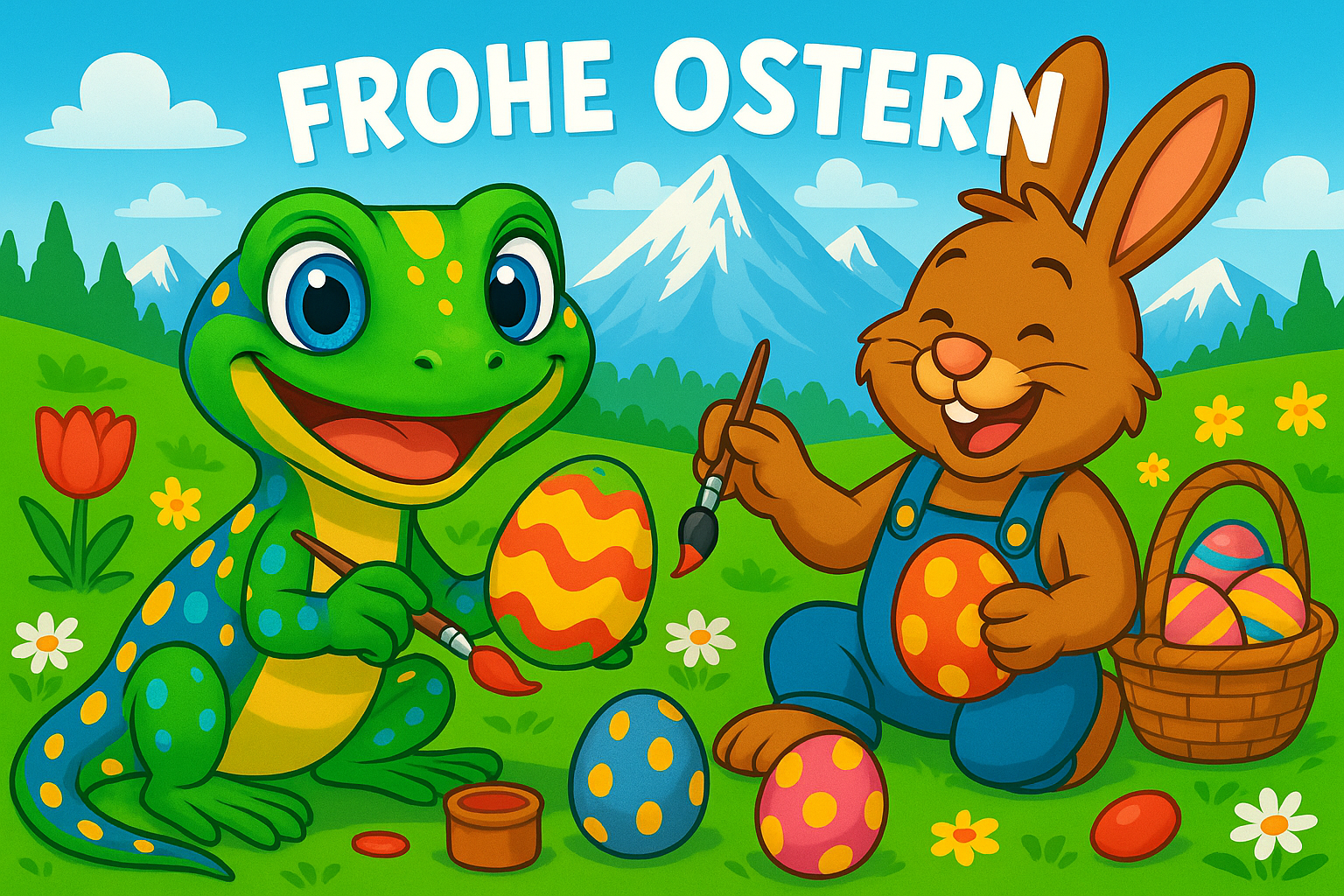 Bild zur Geschichte Joli und das verschwundene Osterei