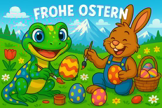 Bild zur Geschichte Joli und das verschwundene Osterei